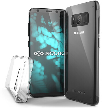 X-Doria Coque de protection defense 360° transparent Galaxy S8