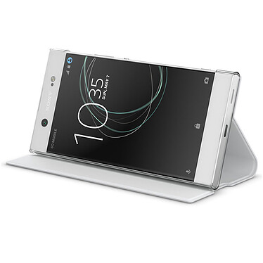 Sony Style Cover Stand Blanc Xperia XA1 Ultra