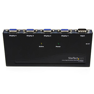 StarTech.com Répartiteur vidéo 350 MHz haute résolution 4 ports