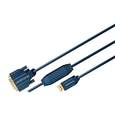 Avis Clicktronic câble DisplayPort / DVI-D (1 mètre)