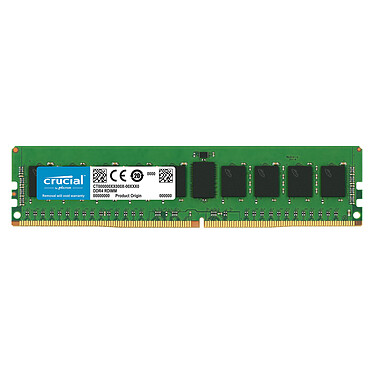 Crucial DDR4 ECC Registered 8 GB 2666 MHz CL19 Single Rank X8