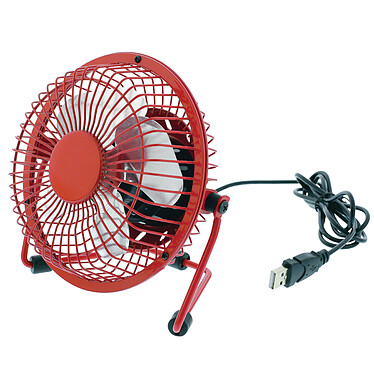 Avis HQ Mini ventilateur USB (Rouge)