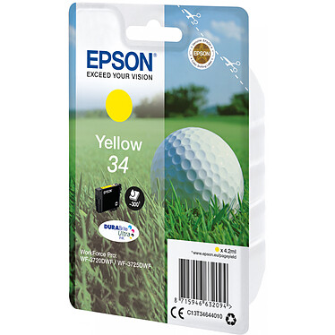 Pallina da golf gialla Epson 34