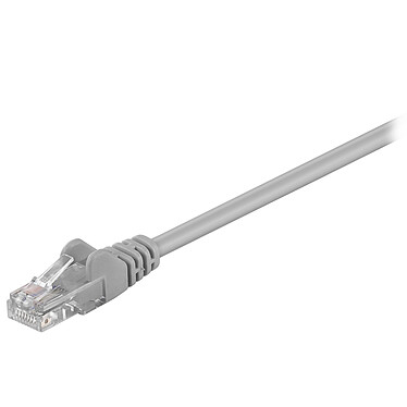 RJ45 categoría de cable 5e U/UTP 0,5 m (Gris)