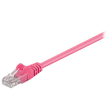 0.5 m Category 5e U/UTP RJ45 cable (Pink)