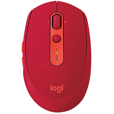 Logitech Mouse senza fili M590 multidispositivo silenzioso (Rubino)