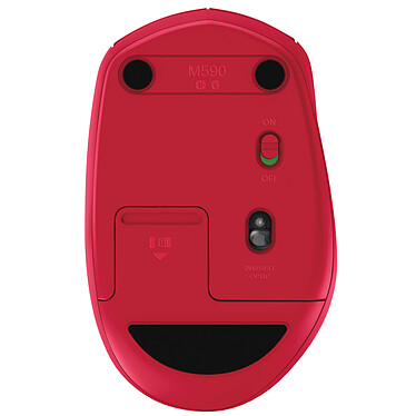 Logitech Wireless Mouse M590 Multi-Device Silent Rubis a bajo precio