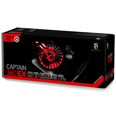 Comprar Deepcool Gamer Storm Captain 360EX (Negro/Rojo)