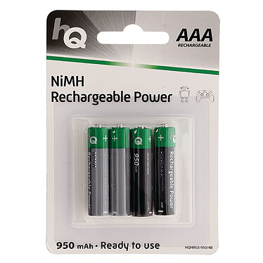 Avis HQ Rechargeable Power AAA 950 mAh (par 4) 