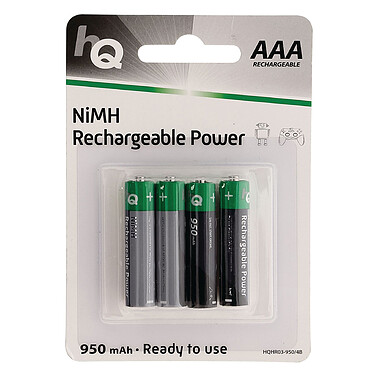 Avis HQ Rechargeable Power AAA 950 mAh (par 16)