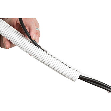 D-Line Cable Tidy Tube (blanc)