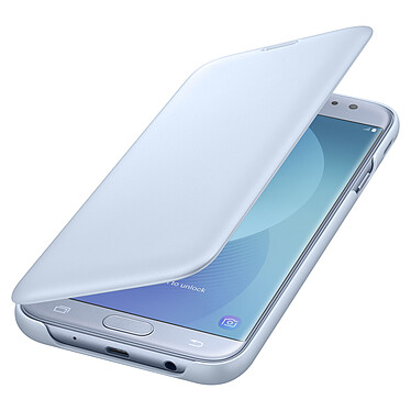 Avis Samsung Flip Wallet Bleu Galaxy J7 2017