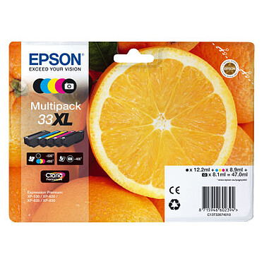 Epson "Naranjas" 33 XL Multipack (C13T33574011)