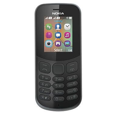 Nokia 130 Dual SIM Negro (TA-1017)