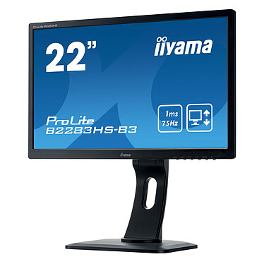 Avis iiyama 21.5" LED - ProLite B2283HS-B3