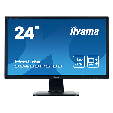 Ecran Monitor IIYAMA ProLite B2483HS 24 Pouce Full HD 1080p 1920 x 1080 1Ms  75Hz