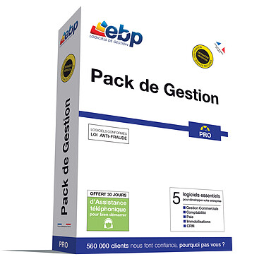 EBP Pack de Gestion Pro OL 2018 (1 poste)