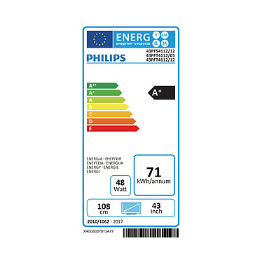 Opiniones sobre Philips 43PFS4112