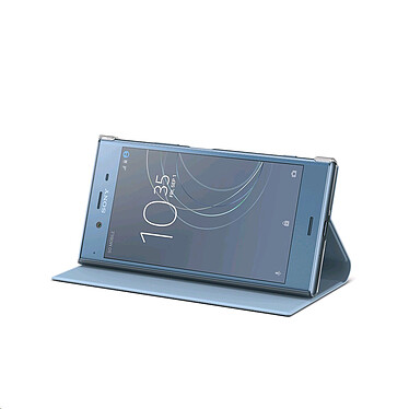 Sony Style Cover Stand Bleu Xperia XZ1 pas cher