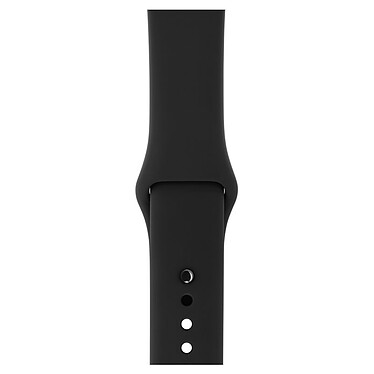 Avis Apple Watch Series 3 GPS + Cellular Acier Noir Sport Noir 38 mm