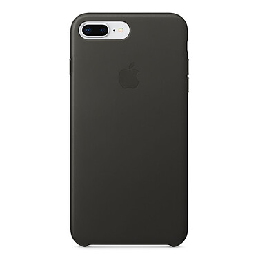Acheter Apple Coque en cuir Anthracite Apple iPhone 8 Plus / 7 Plus