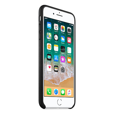 Avis Apple Coque en cuir Noir Apple iPhone 8 Plus / 7 Plus
