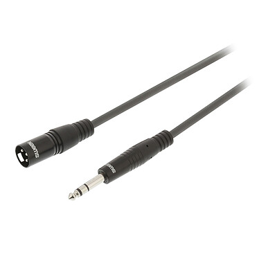 Sweex cable XLR macho/ 6.35mm macho (1.5m)