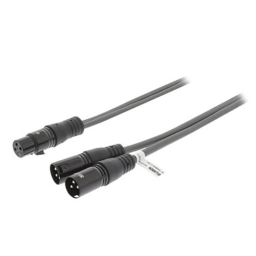 Sweex Câble 2 XLR Mâle/ XLR Femelle (1.5m)
