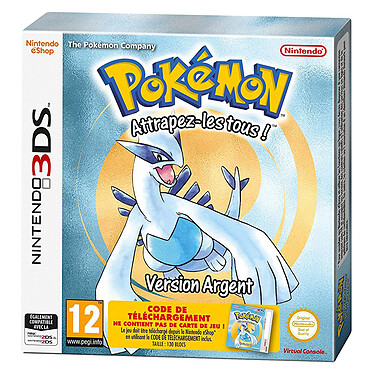 Pokemon Version Argent (Nintendo 3DS) - code de téléchargement