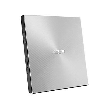 ASUS ZenDrive U9M (SDRW-08U9M-U) Argent Graveur DVD ultra-fin externe compatible M-Disc (USB Type-C et Type-A )