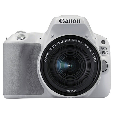 Canon EOS 200D Blanc + 18-55 IS STM
