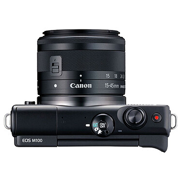 Acheter Canon EOS M100 Noir + EF-M 15-45 mm IS STM + Étui marron