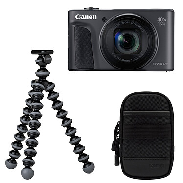 Canon PowerShot SX730 HS Noir Travel Kit