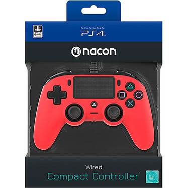 Nacon Gaming Compact Controller Rouge pas cher
