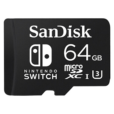 SanDisk microSDXC Pour Nintendo Switch 64 Go