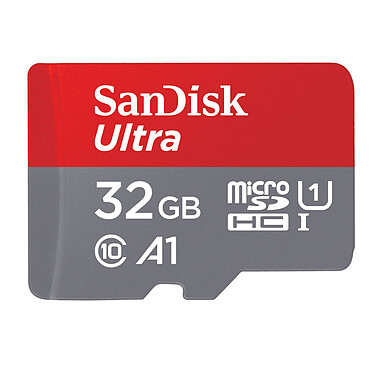 SanDisk Ultra Android microSDHC pour tablette 32 Go + Adaptateur SD