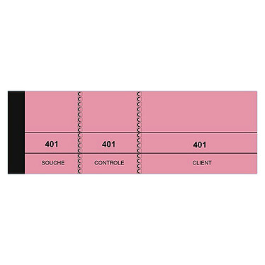 Elve matting pads 100 sheets - 50 x 150 mm - Pink x 10