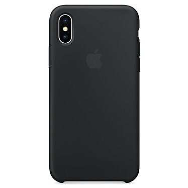 Avis Apple Coque en silicone Noir Apple iPhone X