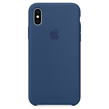 Avis Apple Coque en silicone Bleu cobalt Apple iPhone X