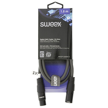 Opiniones sobre Sweex cable XLR macho 5 pin/ XLR hembra 5 pin(1.5m) 