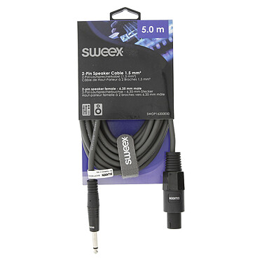 Opiniones sobre Sweex cable macho 2 Broches / macho 6.35 mm (5m)