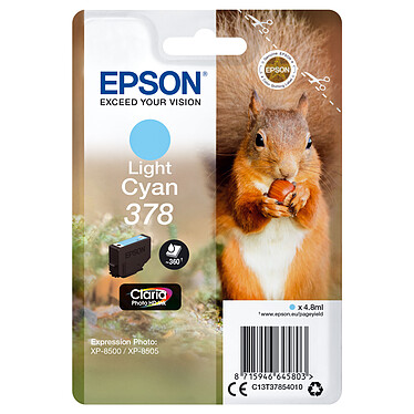 Epson Ecureuil Cyan Clair 378