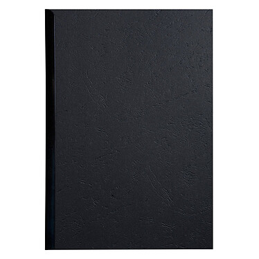 Review Exacompta Cover sheets leather grain black A4 x 25