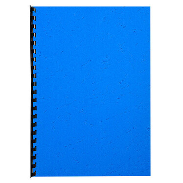 Avis Exacompta Plats de couverture grain cuir Bleus A4 x 100