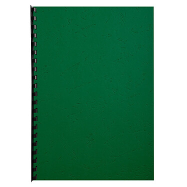 Comprar Exacompta Placas de cobertura de cuero verde A4 x 100