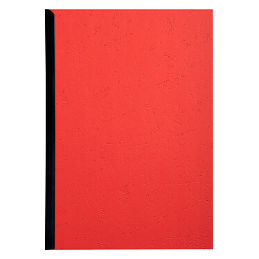 Avis Exacompta Plats de couverture grain cuir rouges A4 x 100