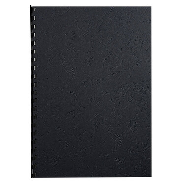 Buy Exacompta Cover sheets leather grain black A4 x 100