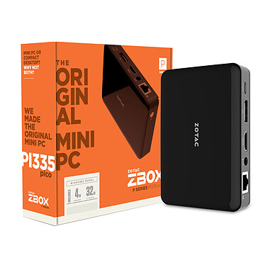 ZOTAC ZBOX PICO PI335 (N3350/4GB/32GB/Win10H)