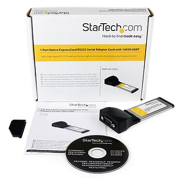 StarTech.com Carte contrôleur ExpressCard 34 ou 54 vers port RS232 pas cher