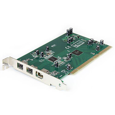 StarTech.com Carte adaptateur 3 ports PCI 1394b FireWire avec kit d'édition vidéo numérique